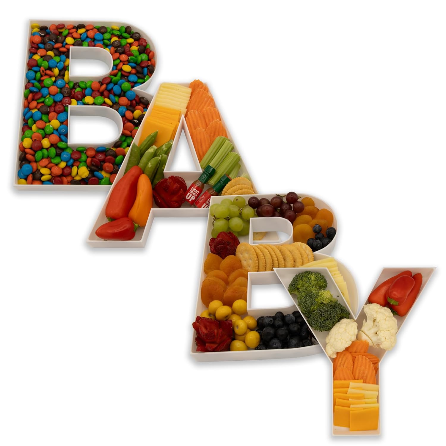 Baby Food Kids - Food Fillable Letters Shaped Sweets Flower
