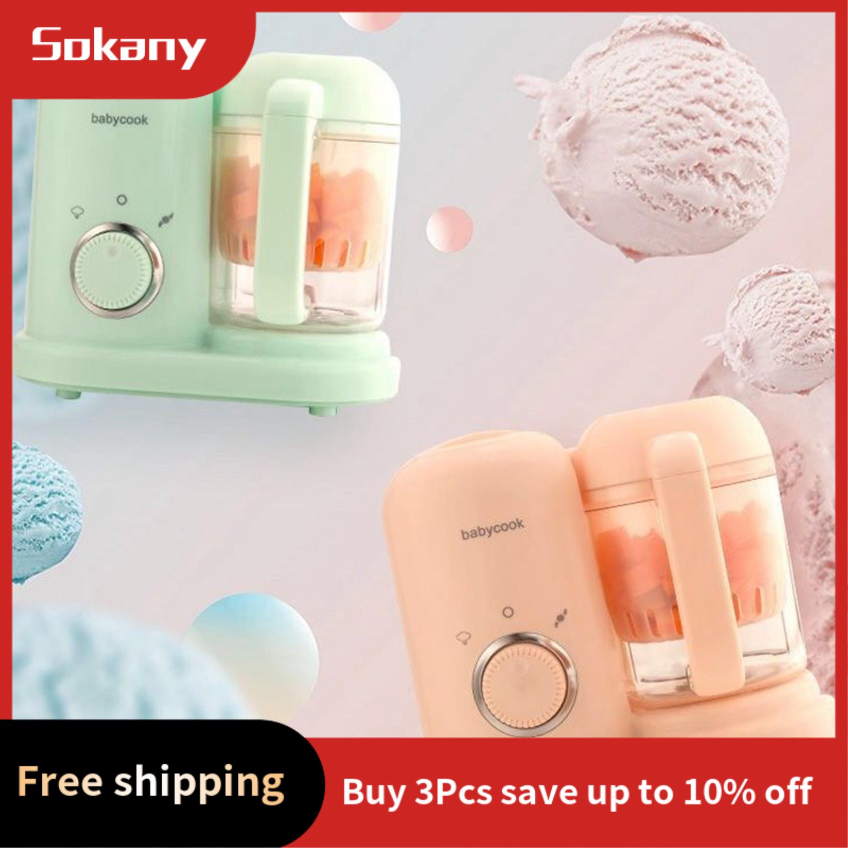 Baby Food Blender And Steamer - A68M-Baby Food Maker,Multi-Function Steamer Grinder Blender