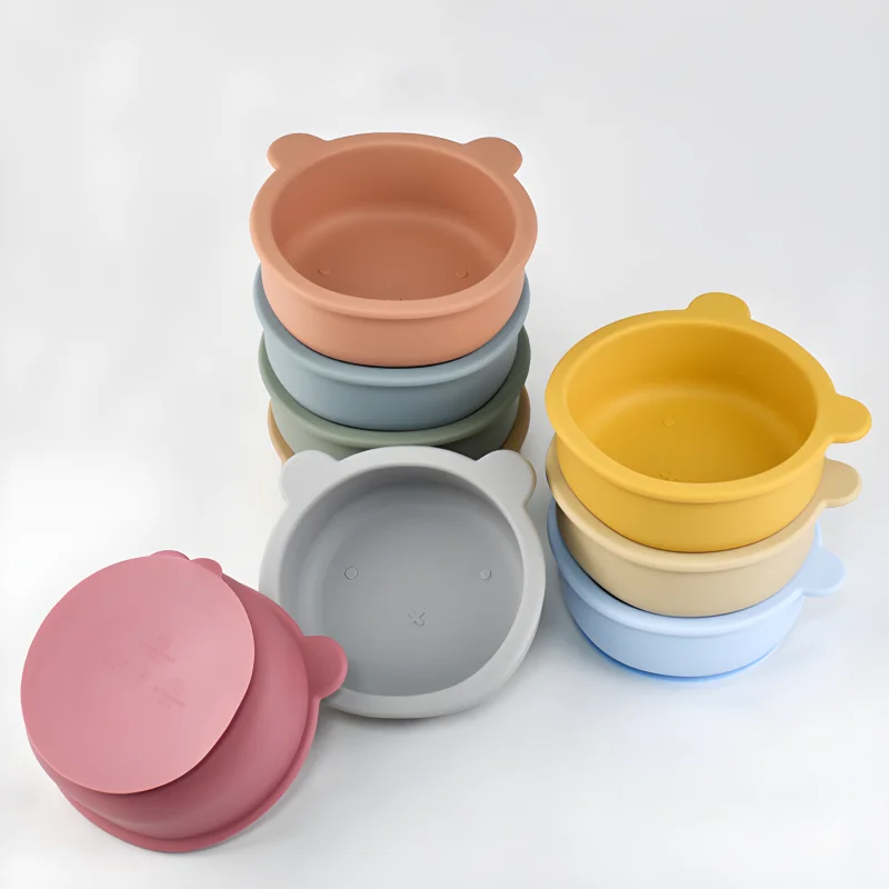 Baby Rice Food - Baby Silicone Complementary Food Bowl Silicone