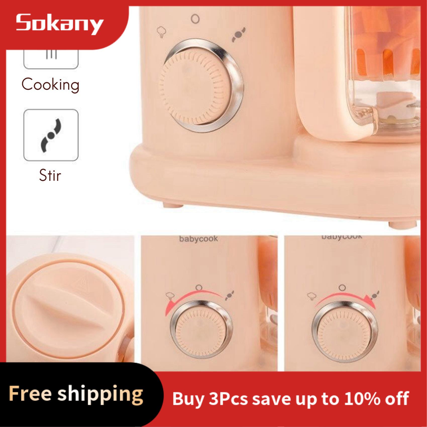 Baby Food Blender And Steamer - HIM-Baby Food Maker,Multi-Function Steamer Grinder Blender