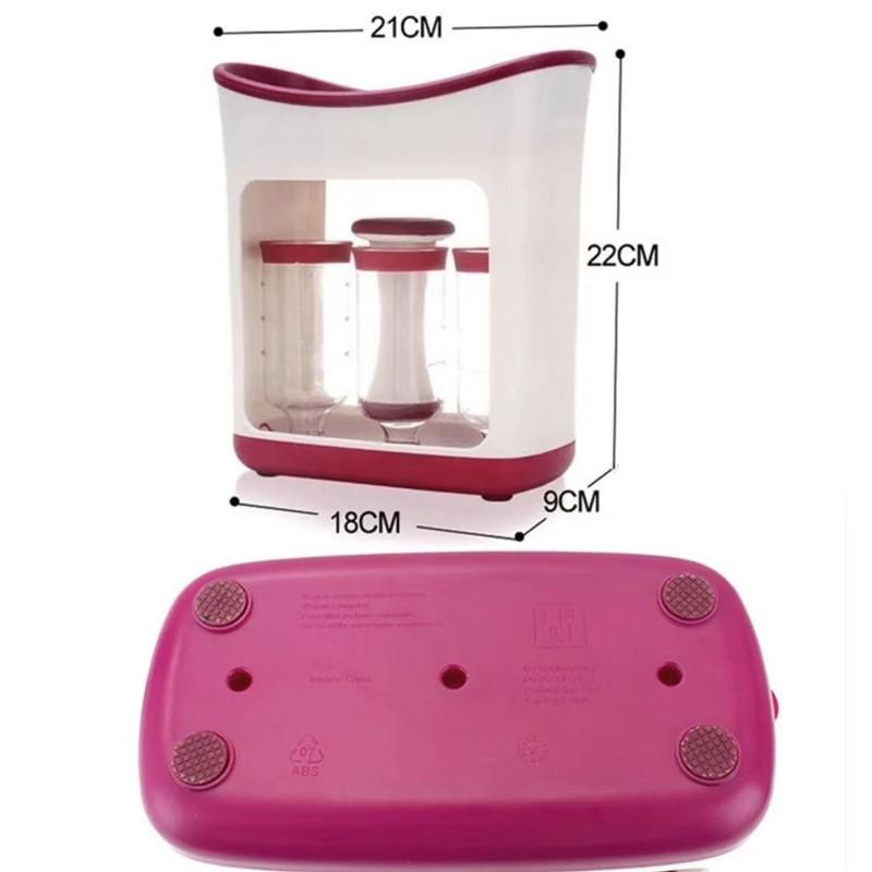 Baby Food Dispenser - Puree Squeezer Complementary Food Production Manual