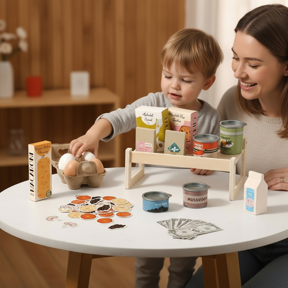 Baby Food Kids - Baby Educational Toys Playhouse, Shopping Toys