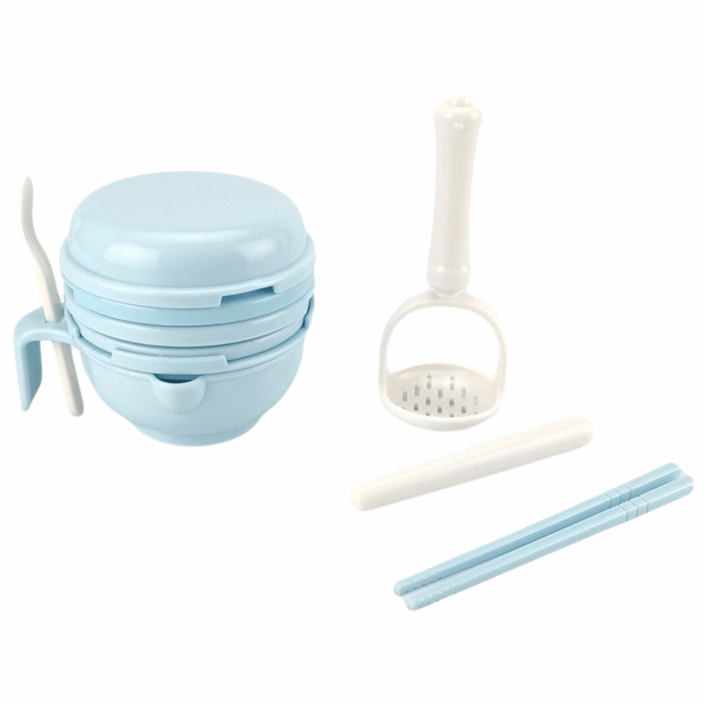 Baby Food Vegetables - Solid color Baby Food Grinding Bowl