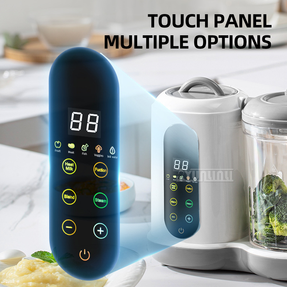 Baby Food Blender And Steamer - Multifunctional Blender Grinder Baby Food Steaming