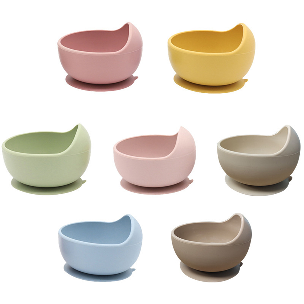 Baby Food Kids - 1pc Baby Food Grade Silicone Bowls