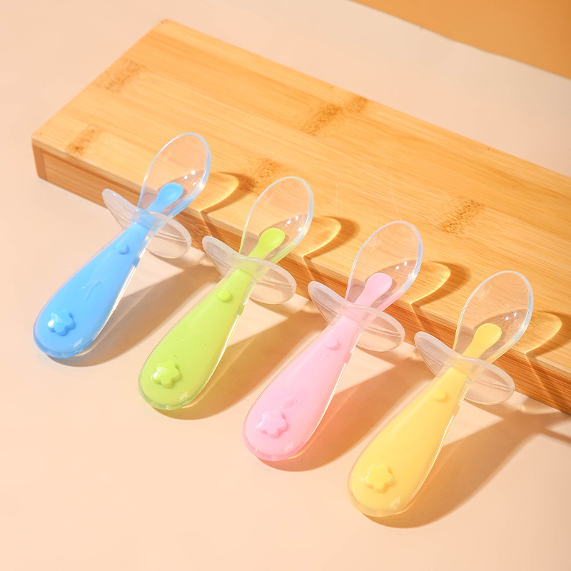 Baby Rice Food - Baby Silicone Spoon, Baby Rice Paste