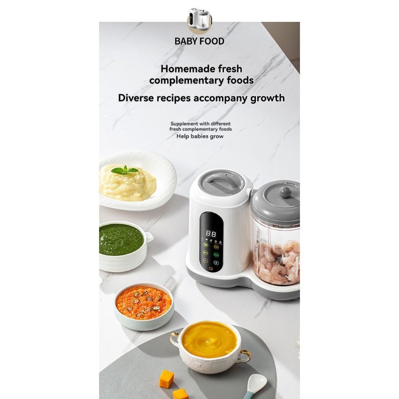 Baby Food Blender And Steamer - 【NEW A39M】 Automatic Baby Food Maker-Multi-Function