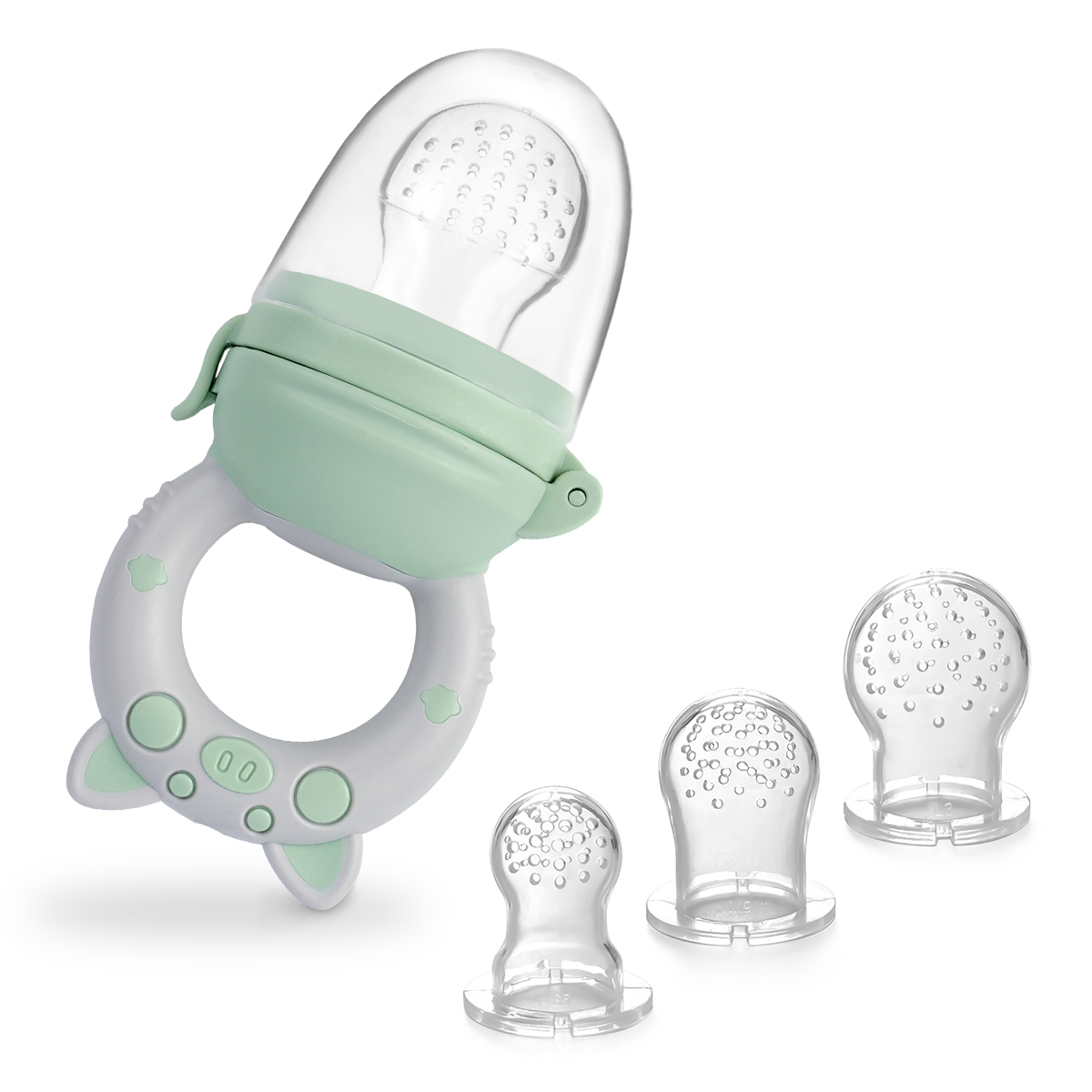 Baby Food Vegetables - 4pcs/set Silicone Fruit & Vegetable Feeder