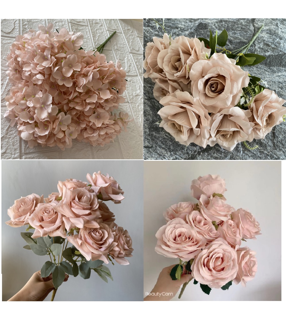 Wedding Decor Rose dusty pink  - Baby Rice Food recension och pris