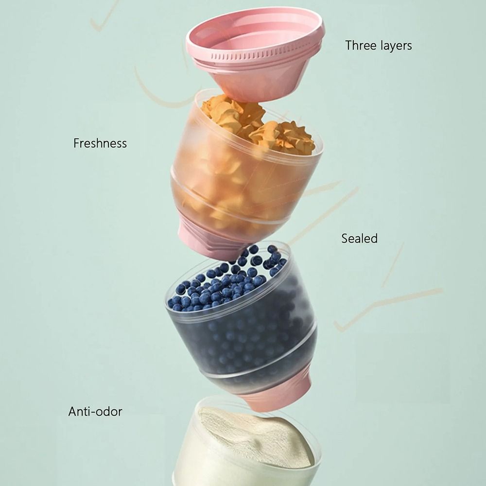 3 Layers Baby Milk Powder Box  - Baby Food Dispenser recension och pris