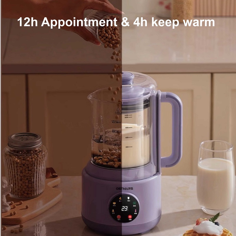 1100ml Soy Milk Machine 12h Ap - Baby Food Blender And Steamer recension och pris