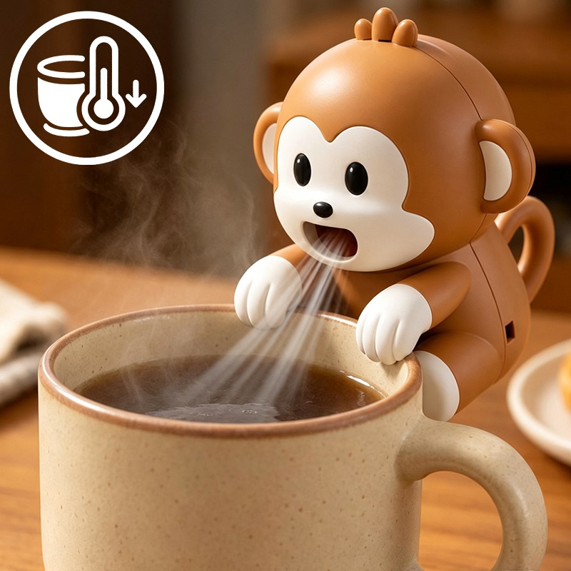 Portable Monkey Shaped Food Co - Baby Food Kids recension och pris