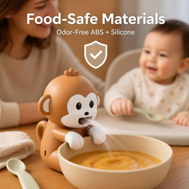 Portable Monkey Shaped Food Co - Baby Food Kids recension och pris