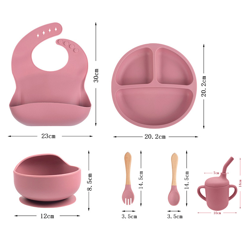 Children's silicone tableware  - Baby Food Kids recension och pris