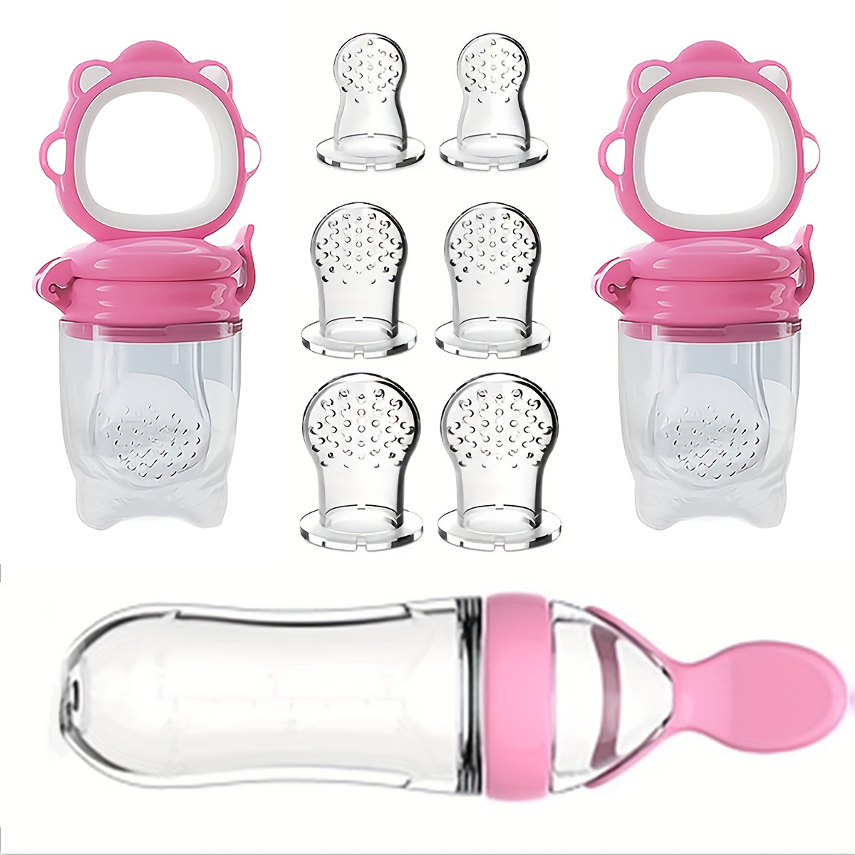 9pcs Feeding Cutlery: 1 Silico - Baby Rice Food recension och pris