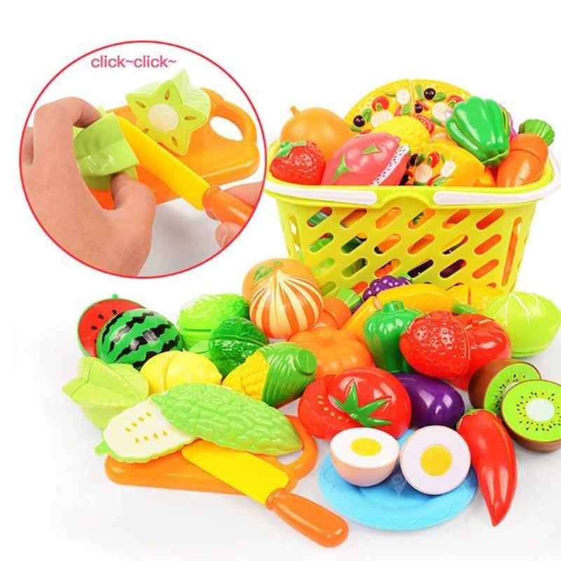 Children Toys Cutting Fruits a - Baby Food Vegetables recension och pris