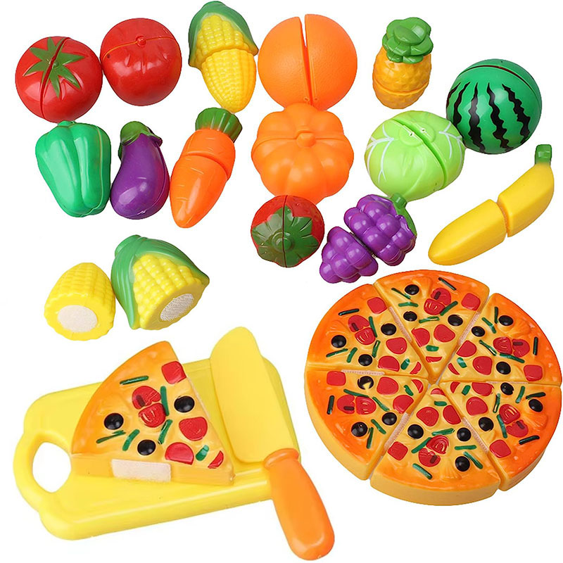 Children Toys Cutting Fruits a - Baby Food Vegetables recension och pris