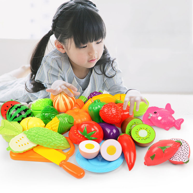 Children Toys Cutting Fruits a - Baby Food Vegetables recension och pris