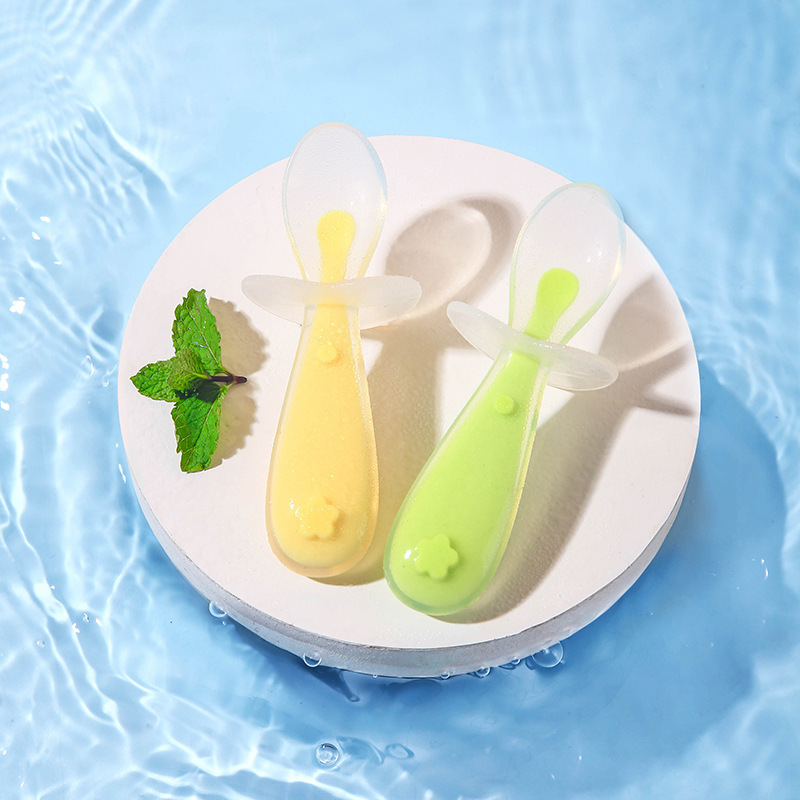 Baby Silicone Spoon, Baby Rice - Baby Rice Food recension och pris