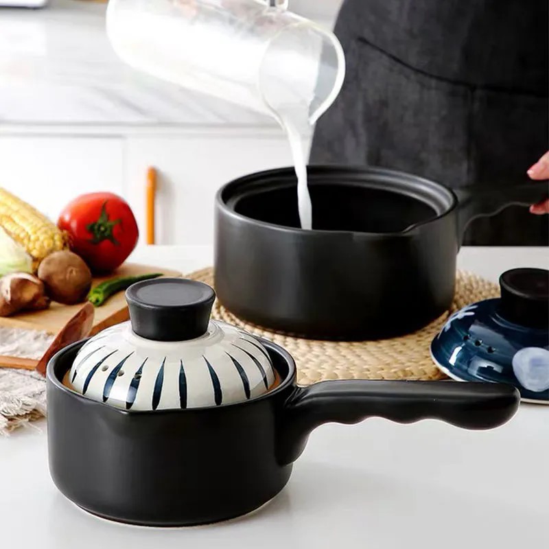 Ceramic Milk Pot Single Handle - Baby Food Instant recension och pris