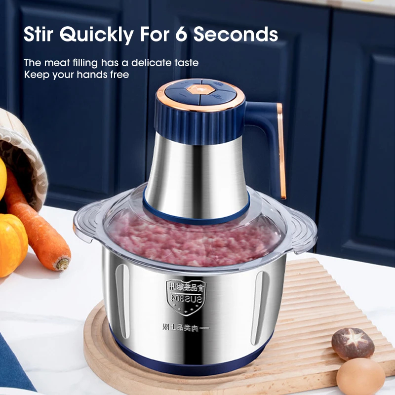 5L SUS304 Stainless Steel Bowl - Baby Food Vegetables recension och pris