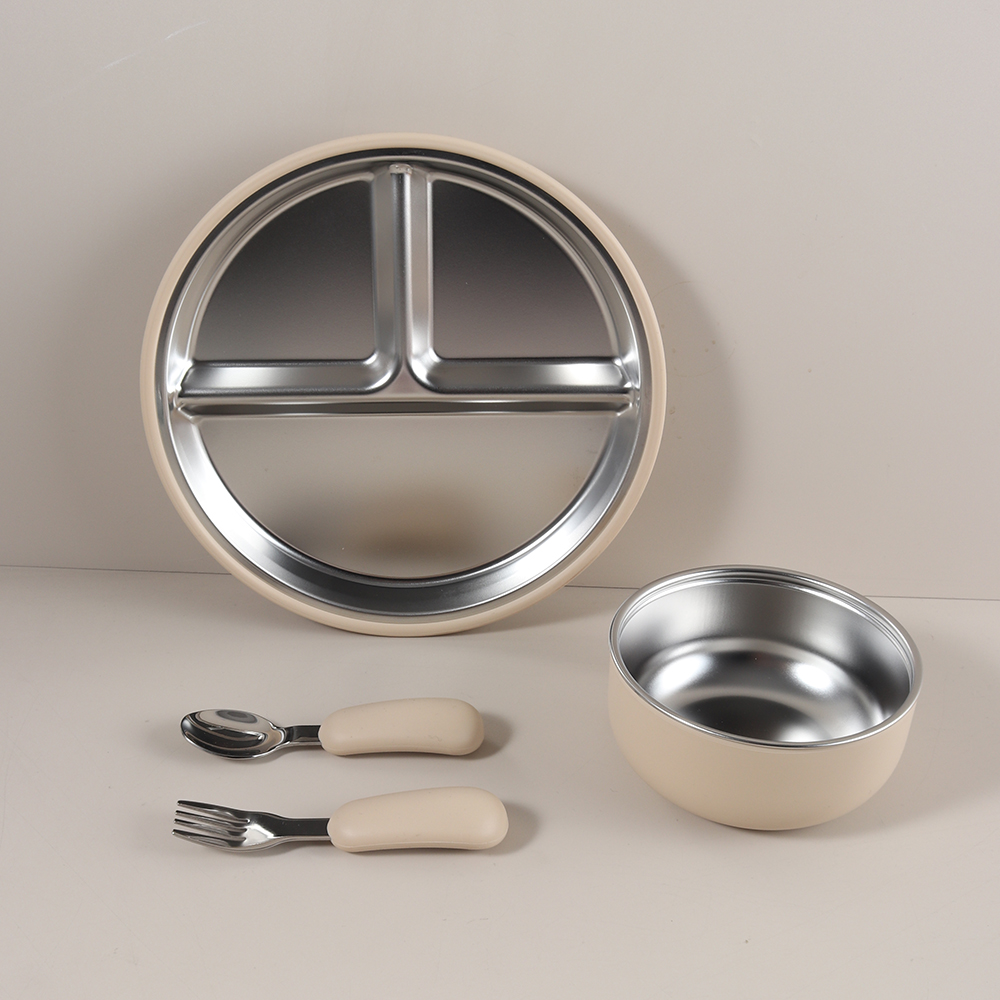 4pcs/set Silicone Suction Bowl - Baby Food Chopper recension och pris