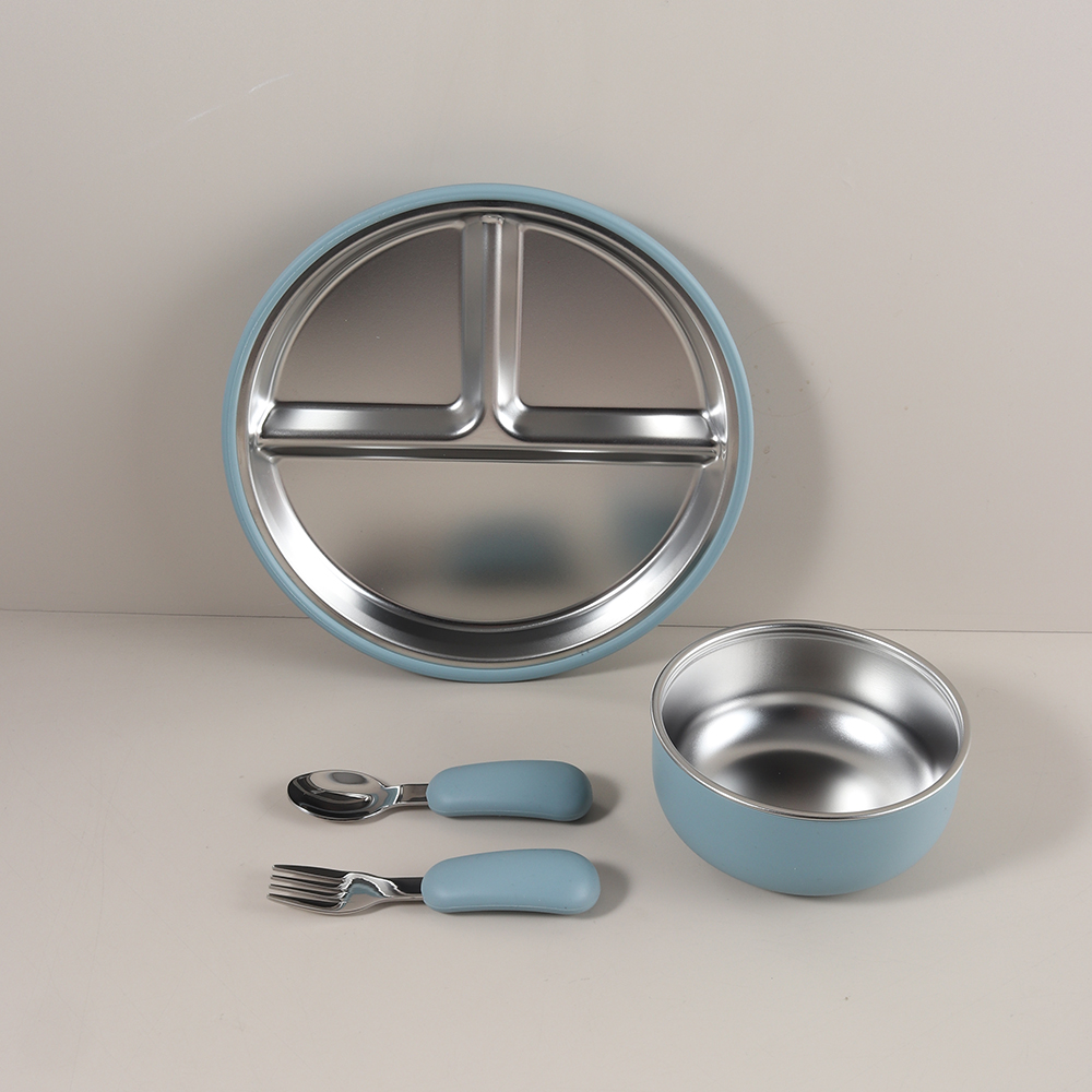 4pcs/set Silicone Suction Bowl - Baby Food Chopper recension och pris