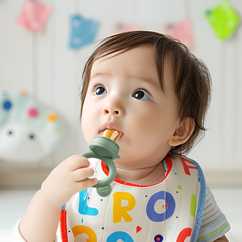 Baby Pacifier Fruit Feeder Wit - Baby Food Vegetables recension och pris