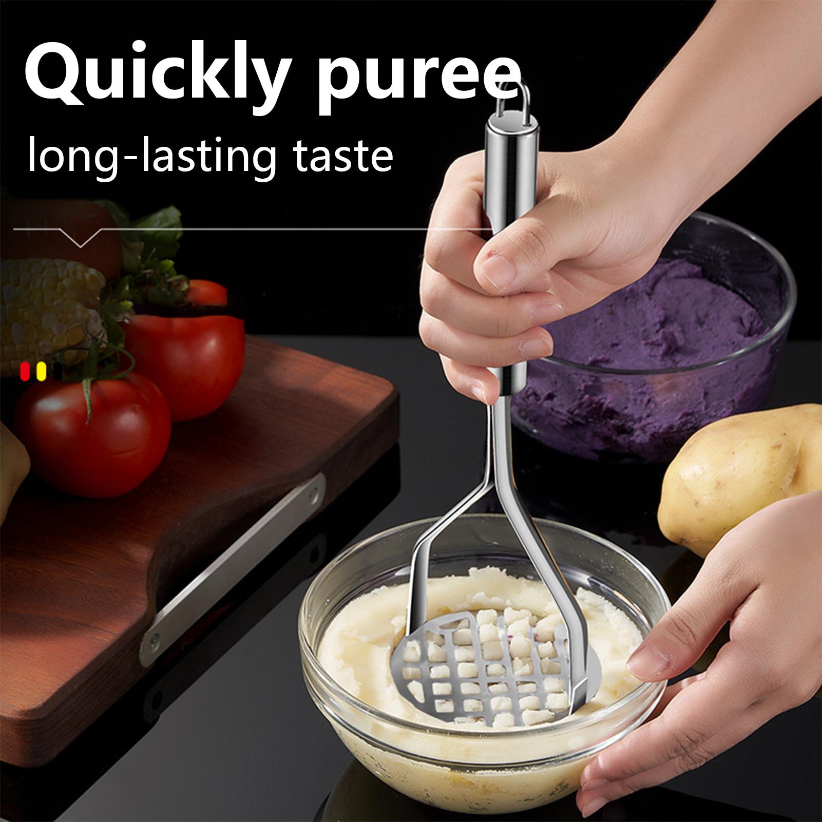 Stainless Steel Potato Masher  - Baby Food Vegetables recension och pris