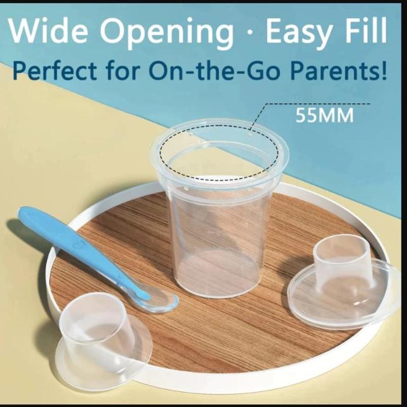 6PPC 80ML Baby Milk Powder Dis - Baby Food Dispenser recension och pris