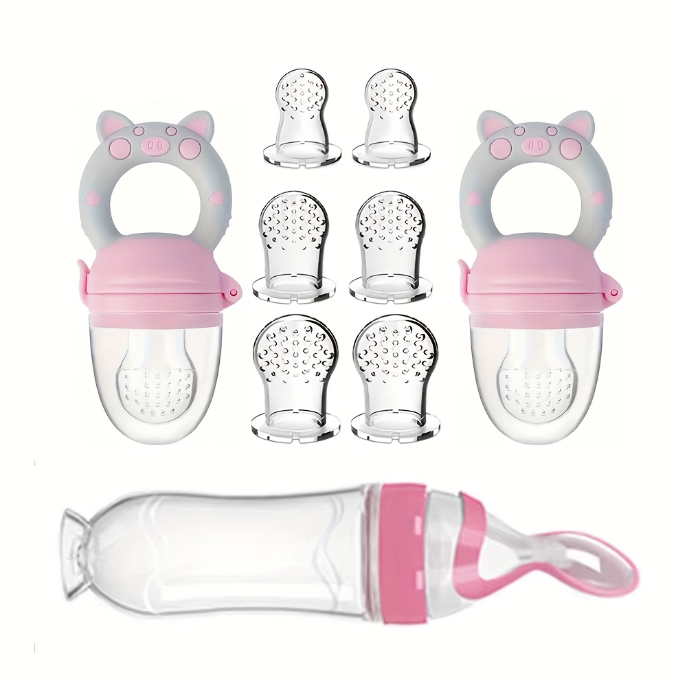 9pcs Feeding Cutlery:1 Silicon - Baby Rice Food recension och pris