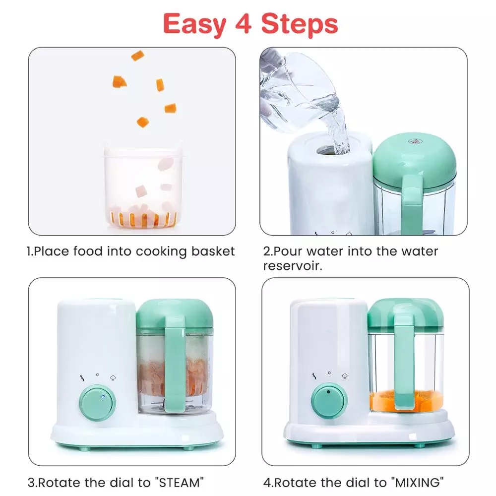 2023 New Baby Feeding Food Mak - Baby Food Blender And Steamer recension och pris