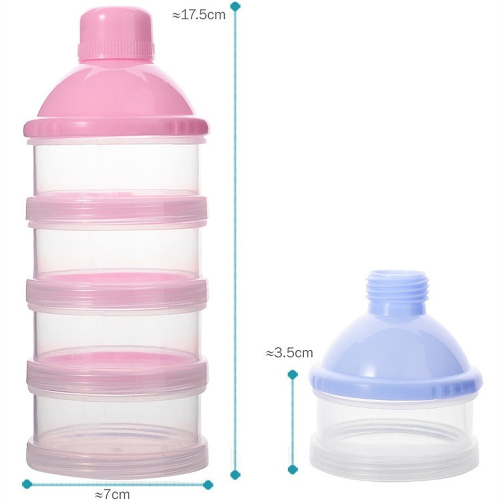 Portable Milk Powder Formula D - Baby Food Dispenser recension och pris